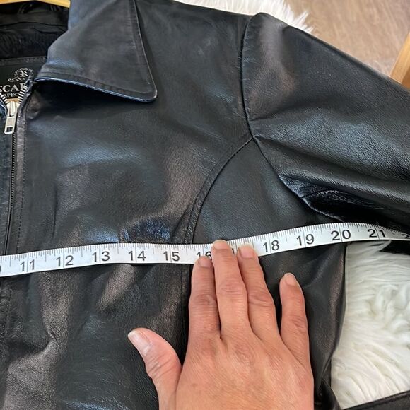 ÓSCAR PIEL LEATHER JACKET - Picture 4 of 13